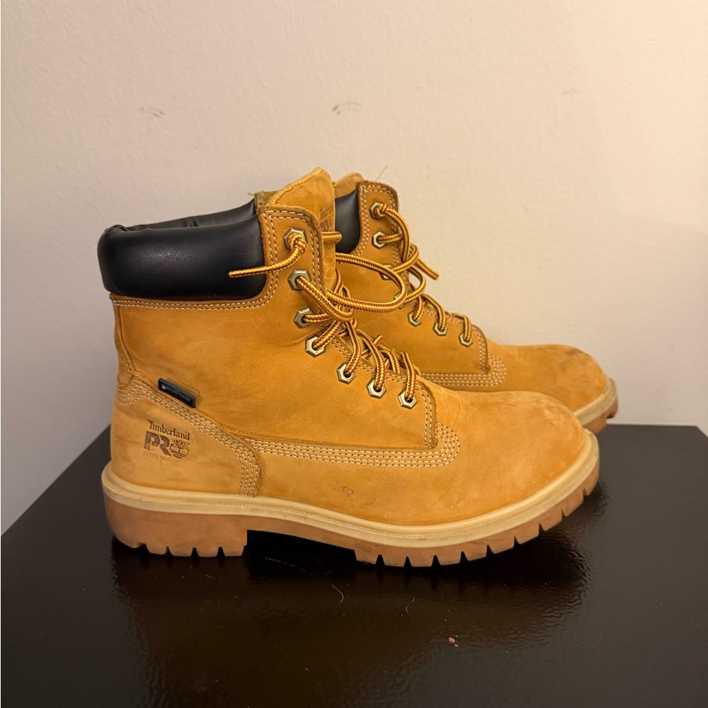 Timberland PRO Men's Wheat Leather Boots